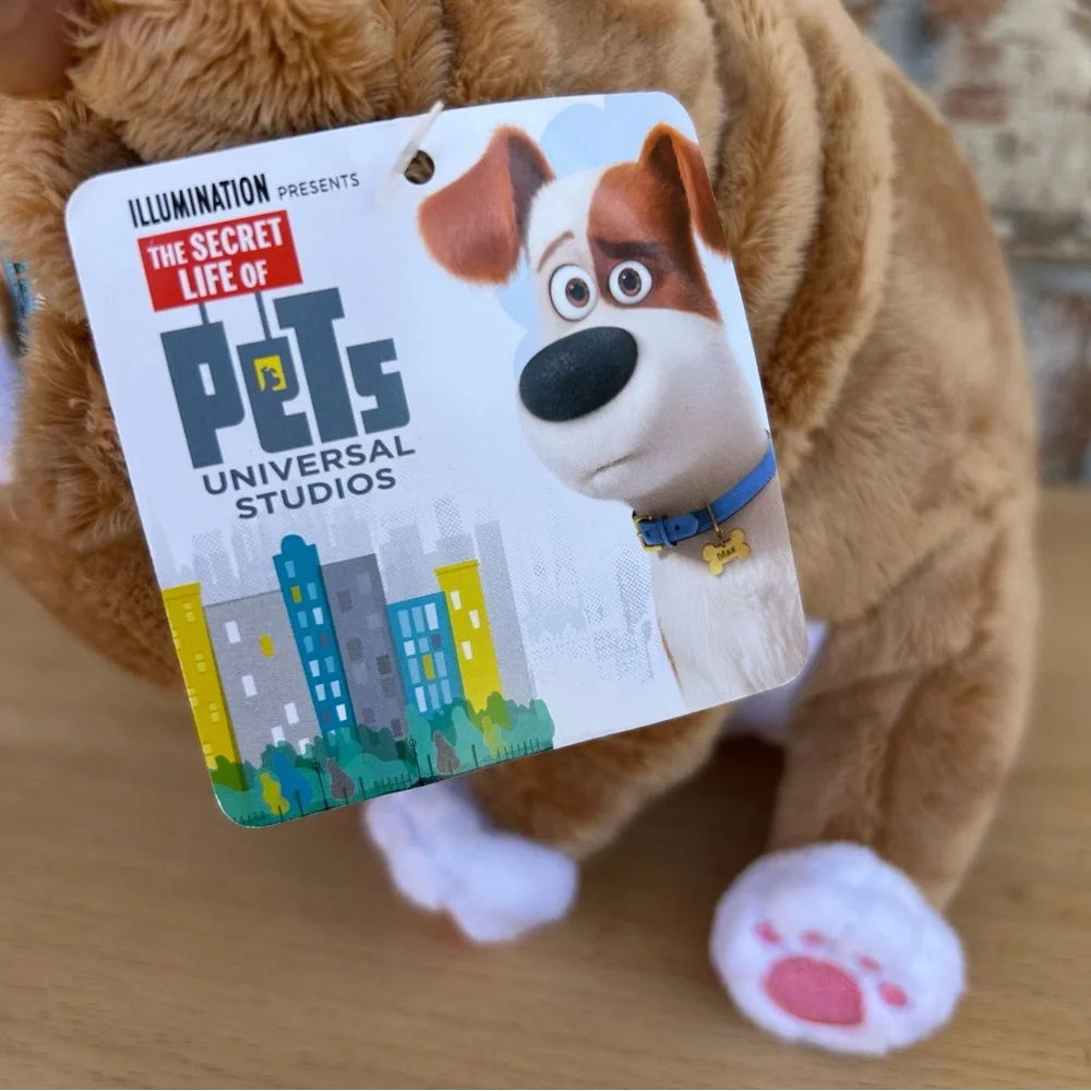 UNIVERSAL STUDIOS THE SECRET LIFE‎ OF PETS 2 TOY PICKLES PUPPY PLUSH NEW W TAGS